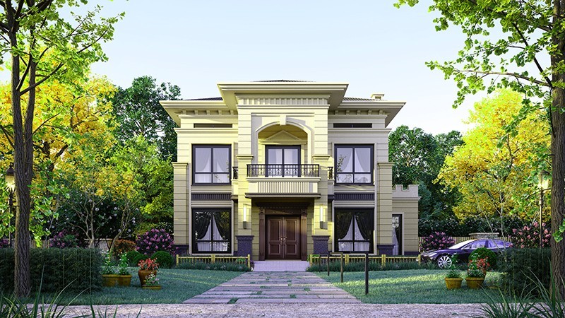 天津中式合院住宅，开放庭院与邻里乡亲更亲近